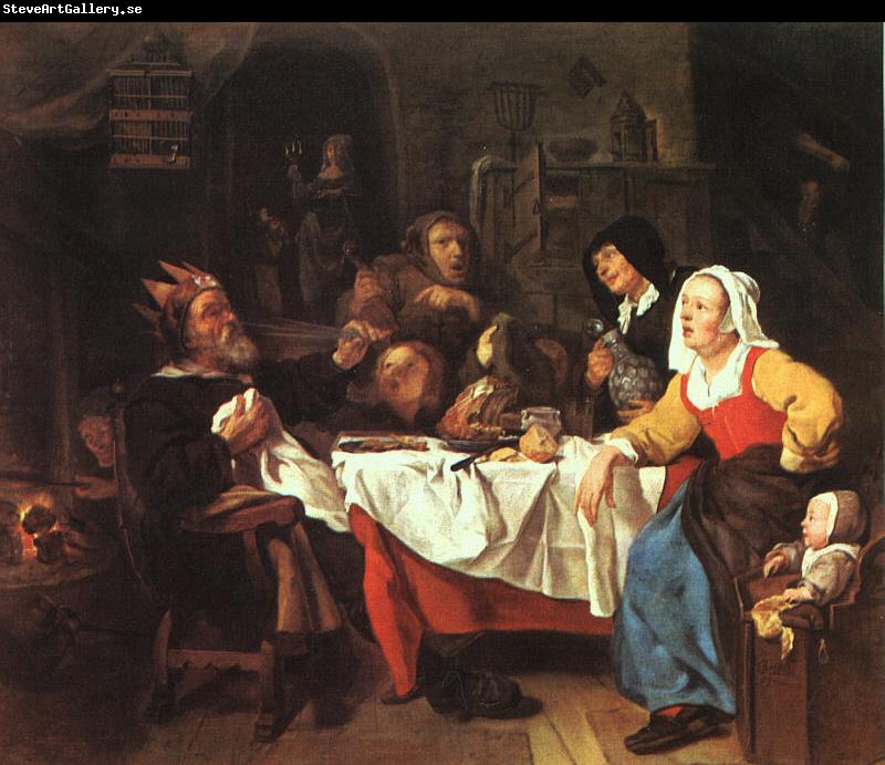 Gabriel Metsu The Bean Feast